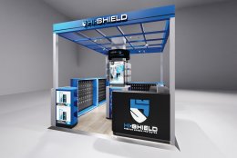 ออกแบบ ผลิต และติดตั้งร้าน : ร้าน Hi-Shield  โรบินสัน สระบุรี